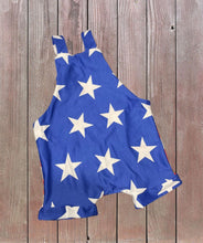 Load image into Gallery viewer, Stars &amp; Stripes Overall Shortie
