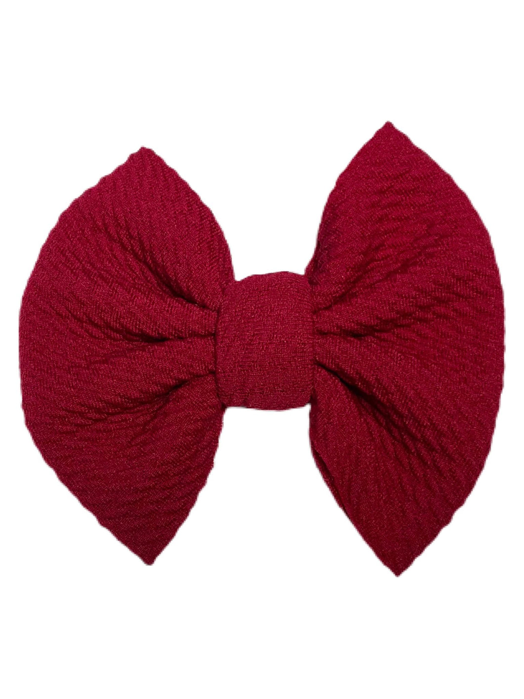 Burgundy Bow