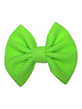 Load image into Gallery viewer, Neon Green Bow
