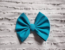 Load image into Gallery viewer, Light Teal Swim Bow
