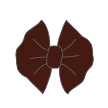 Load image into Gallery viewer, Chocolate Brown Bow
