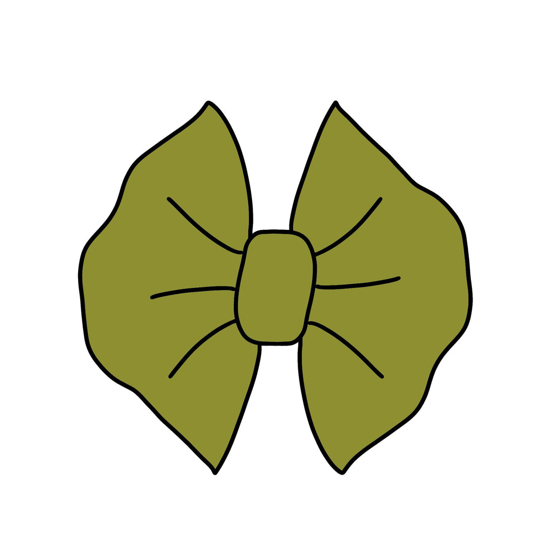 Golden Olive Bow