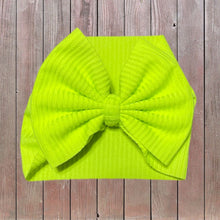 Load image into Gallery viewer, Neon Yellow Bow
