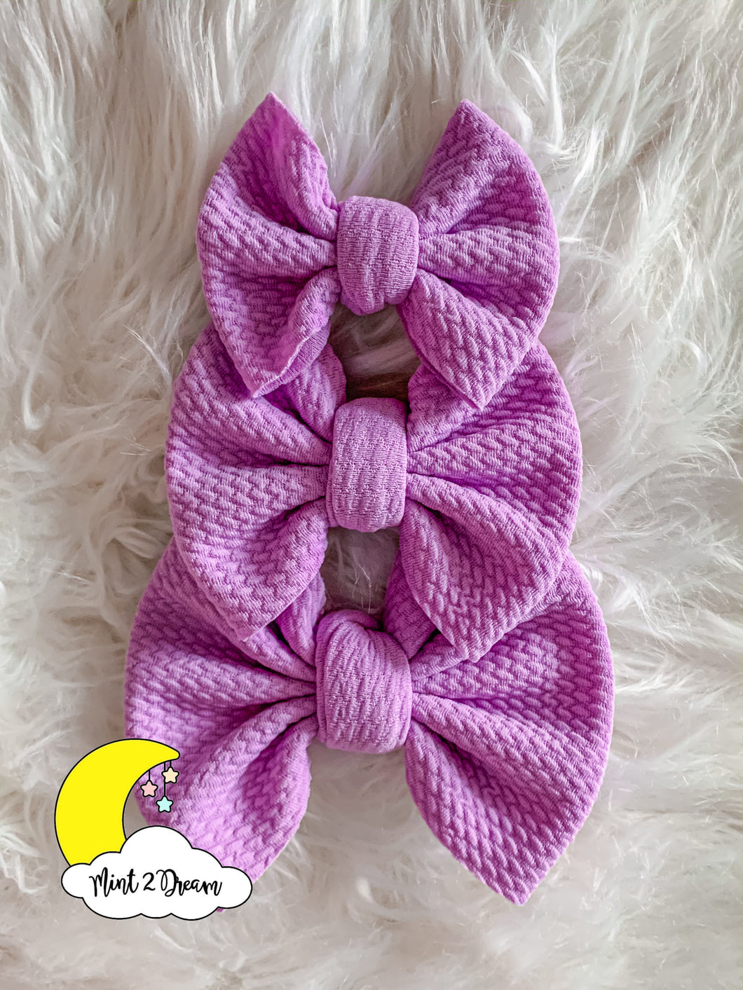 Lavender Bow