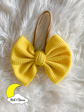 Load image into Gallery viewer, Sunny Yellow Bow
