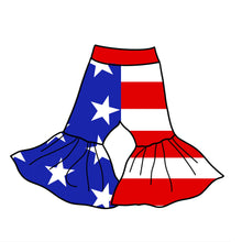 Load image into Gallery viewer, Stars &amp; Stripes Bell Bottoms (Style 2)
