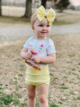 Load image into Gallery viewer, Pastel Yellow Bunny Bummies
