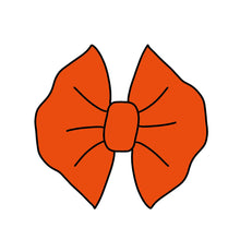 Load image into Gallery viewer, Tiger Orange Bow
